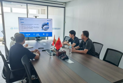 上海訊凱新材料交流團到集團青島項目開發(fā)部座談交流